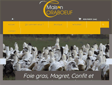 Tablet Screenshot of maison-coraboeuf.fr